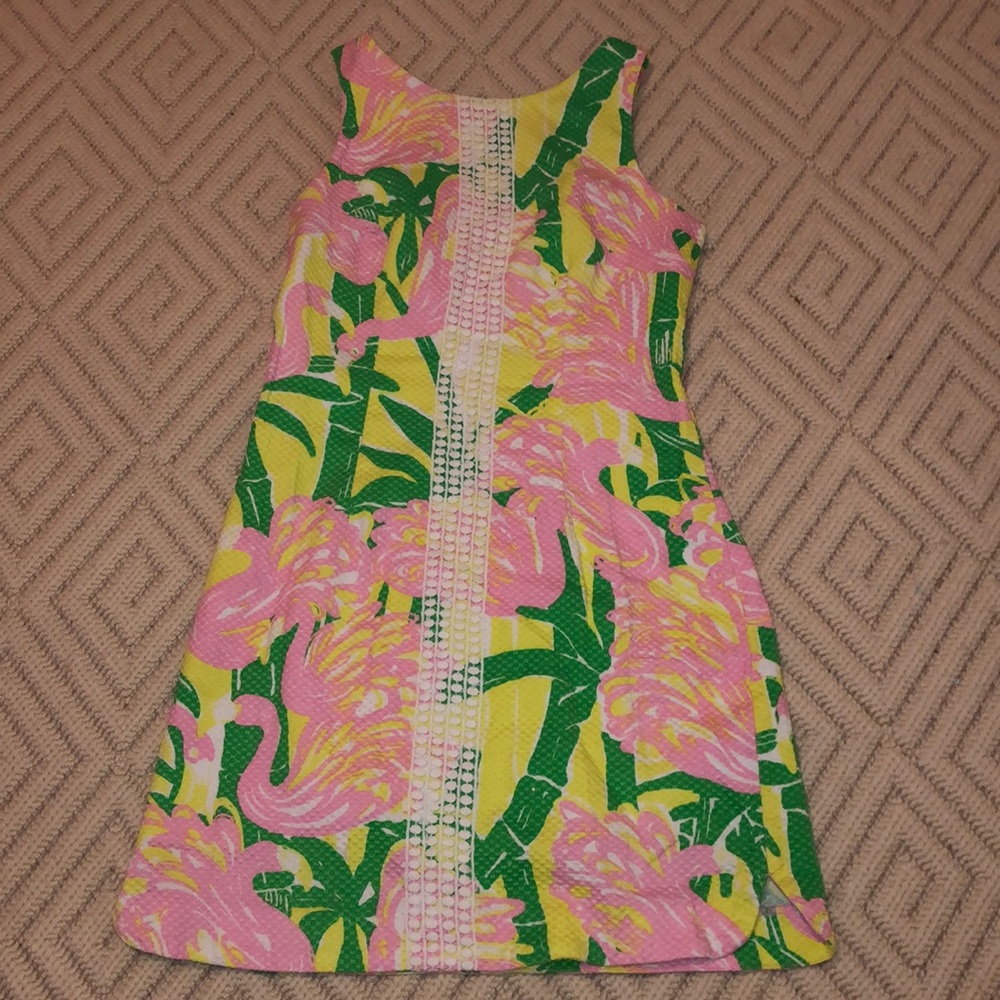 Lilly Pulitzer Fan Dance Shift Dress-Size 4